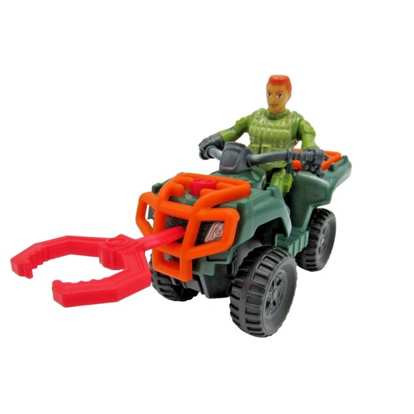 Imaginext Jurassic World ATV & Technician Fisher Price Kidcore Replacement - Picture 1 of 13